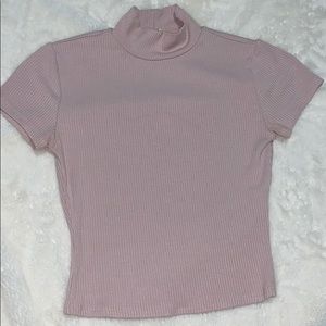 Short sleeve turtle neck top from Garage